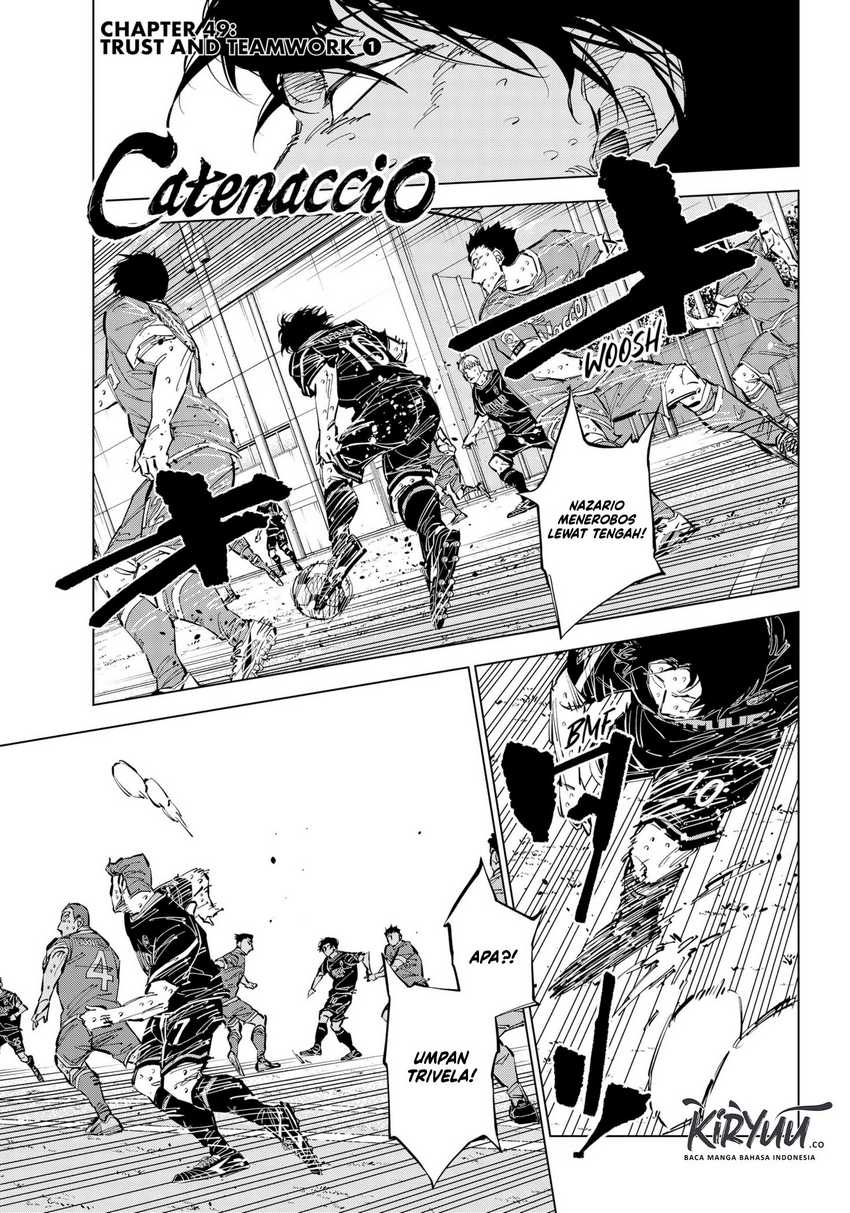 Halaman 2 dari Catenaccio Chapter 49