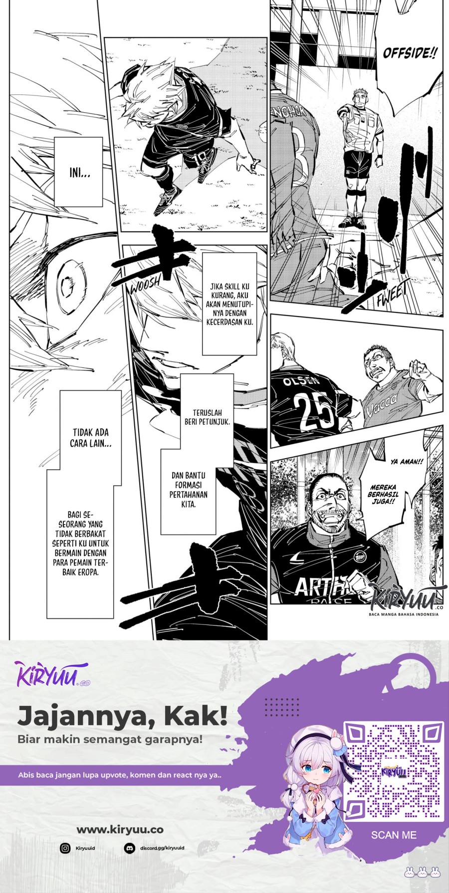Halaman 10 dari Catenaccio Chapter 50
