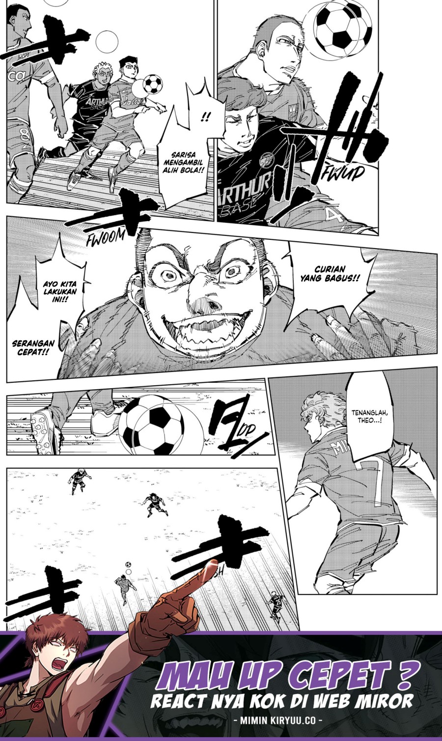 Halaman 15 dari Catenaccio Chapter 50