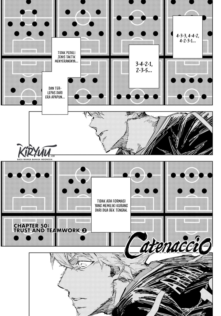 Halaman 2 dari Catenaccio Chapter 50