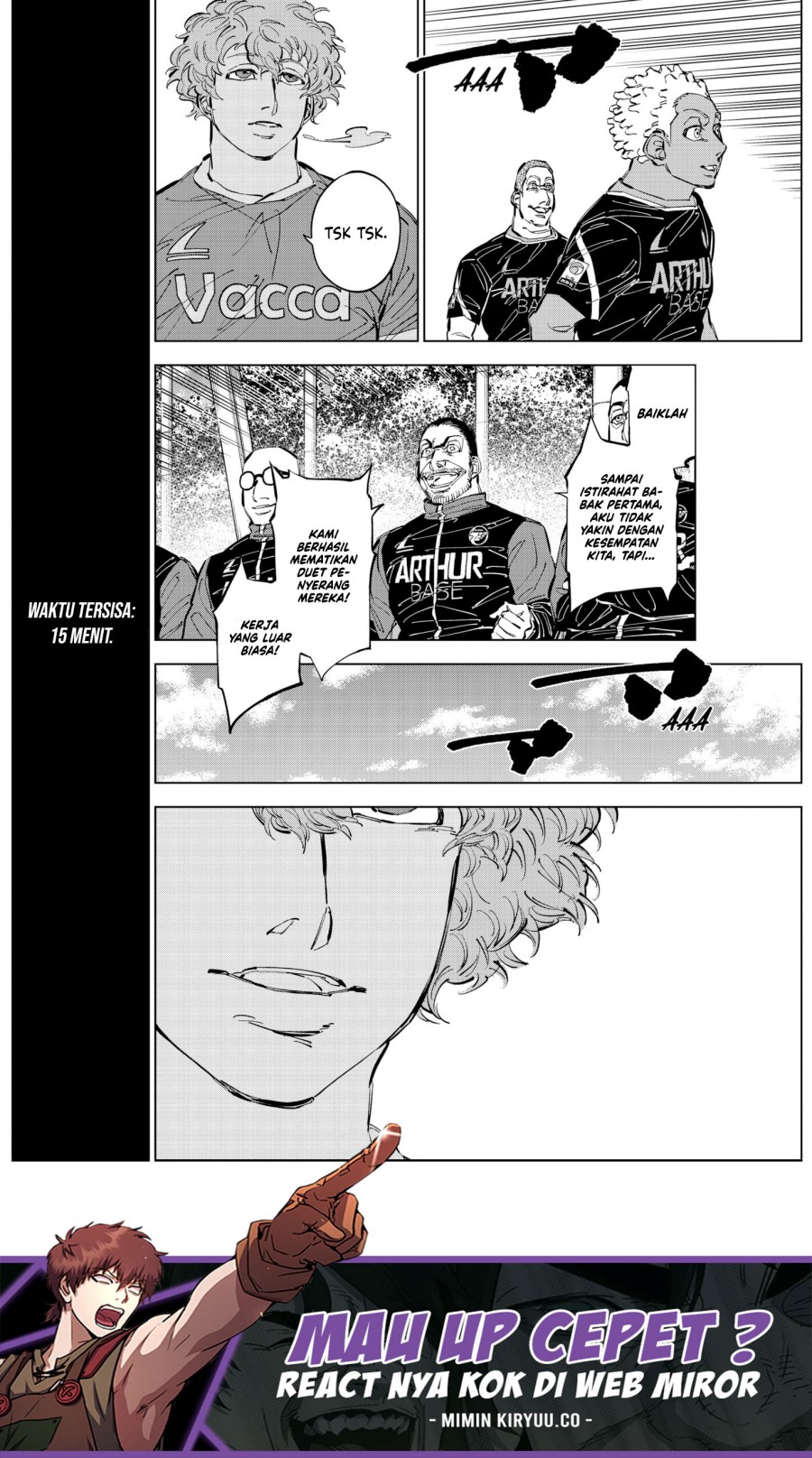 Halaman 19 dari Catenaccio Chapter 52