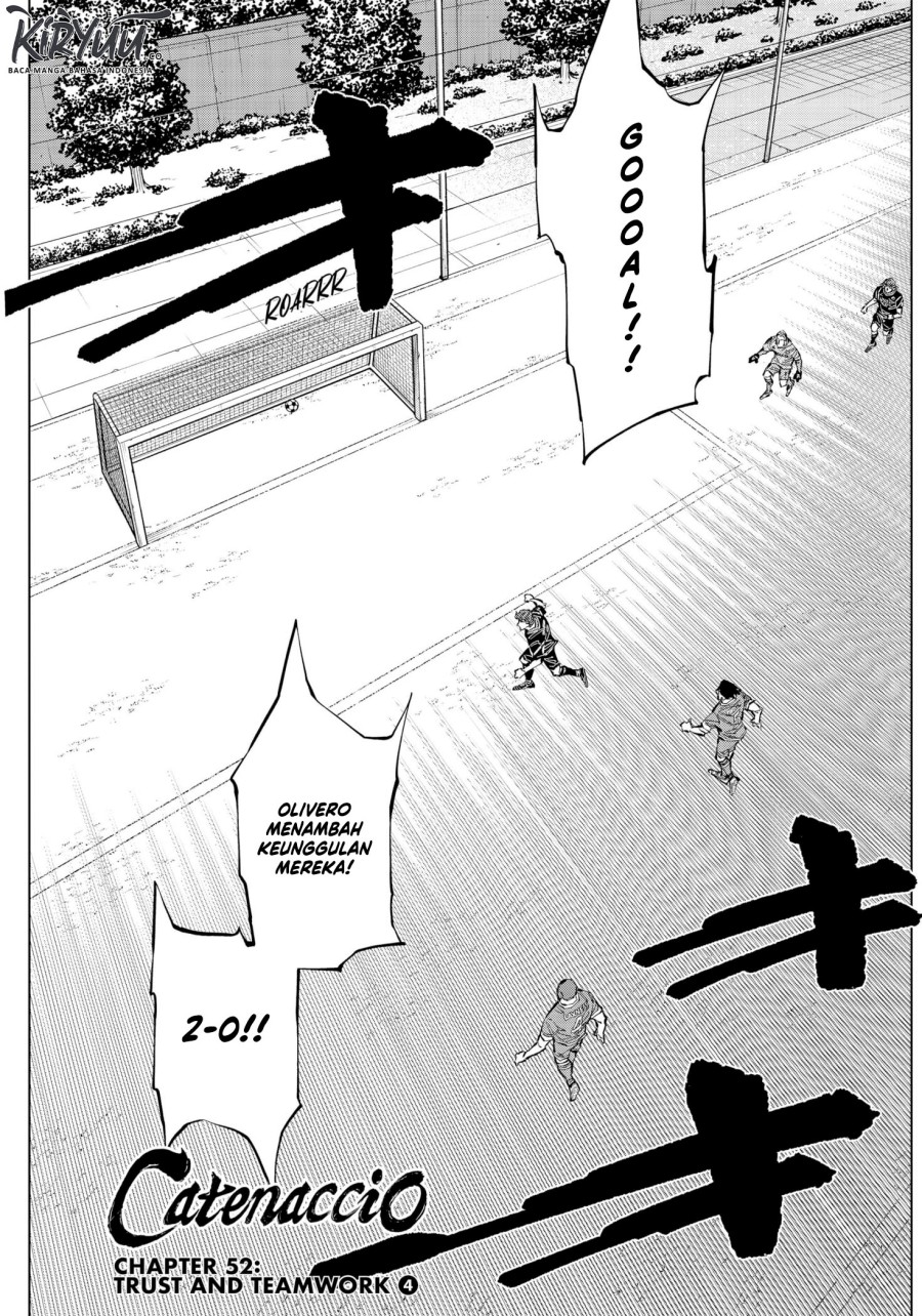 Halaman 2 dari Catenaccio Chapter 52