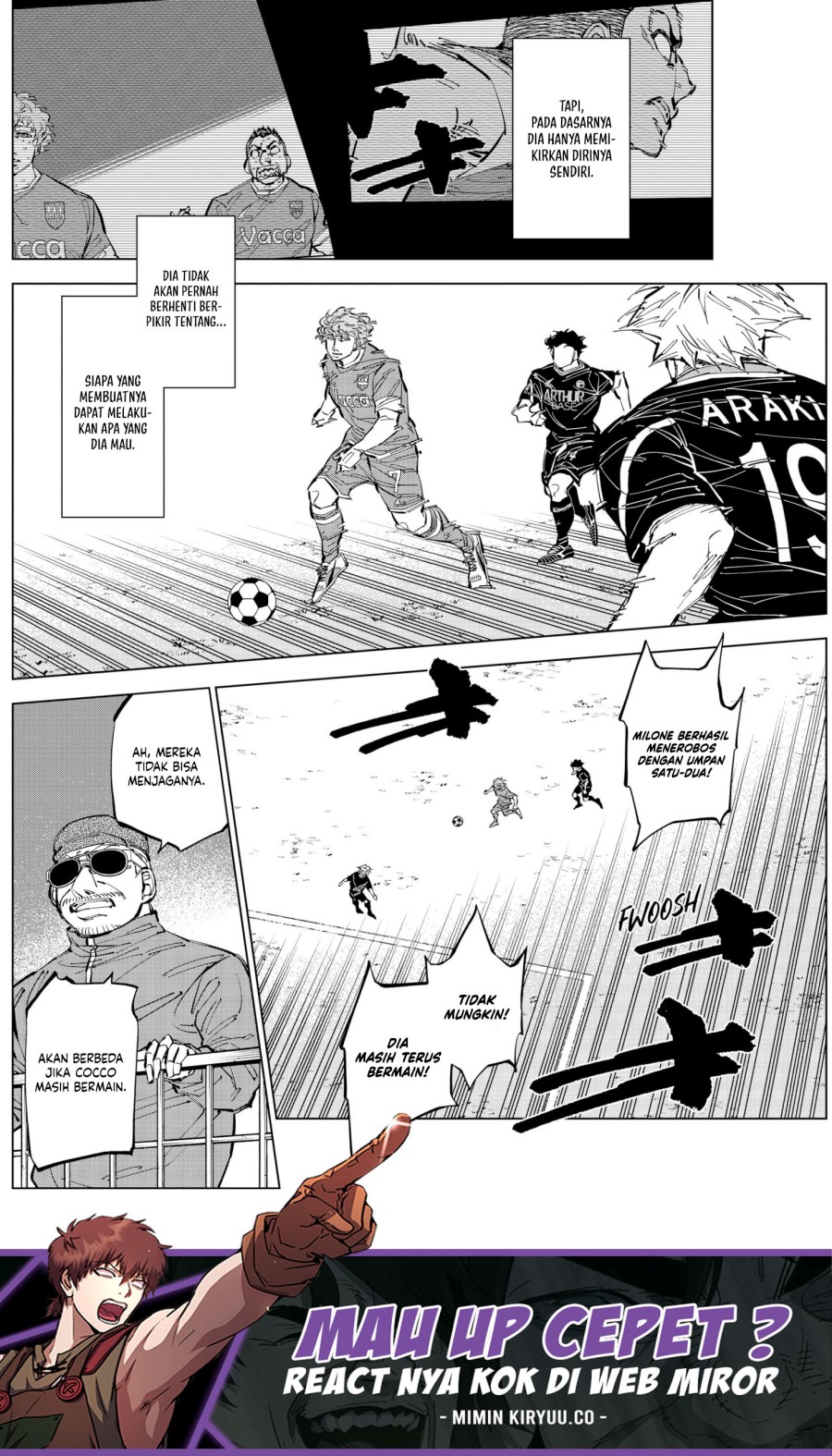 Halaman 15 dari Catenaccio Chapter 53