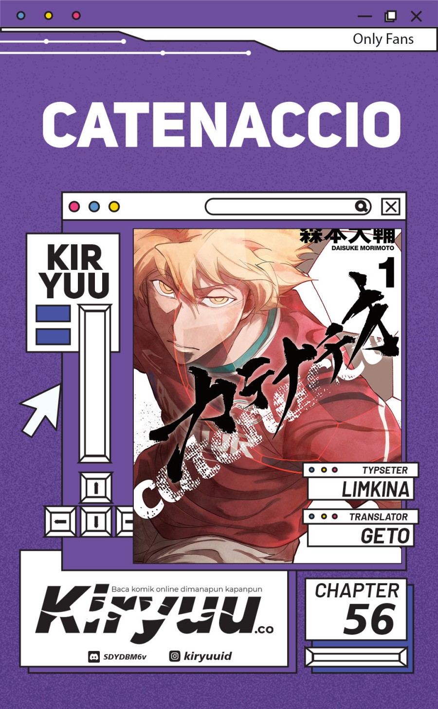 Halaman 1 dari Catenaccio Chapter 56