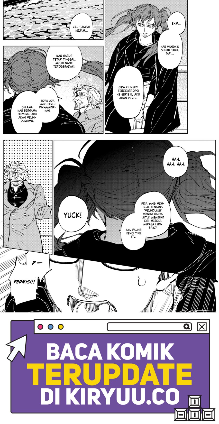 Halaman 11 dari Catenaccio Chapter 56