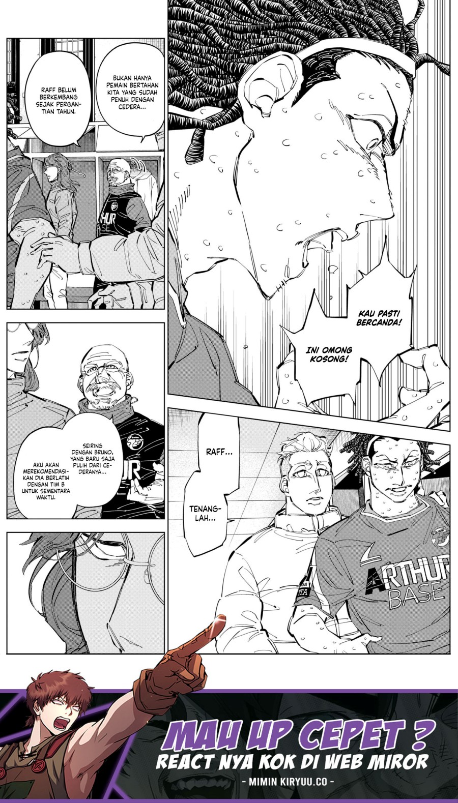 Halaman 15 dari Catenaccio Chapter 56