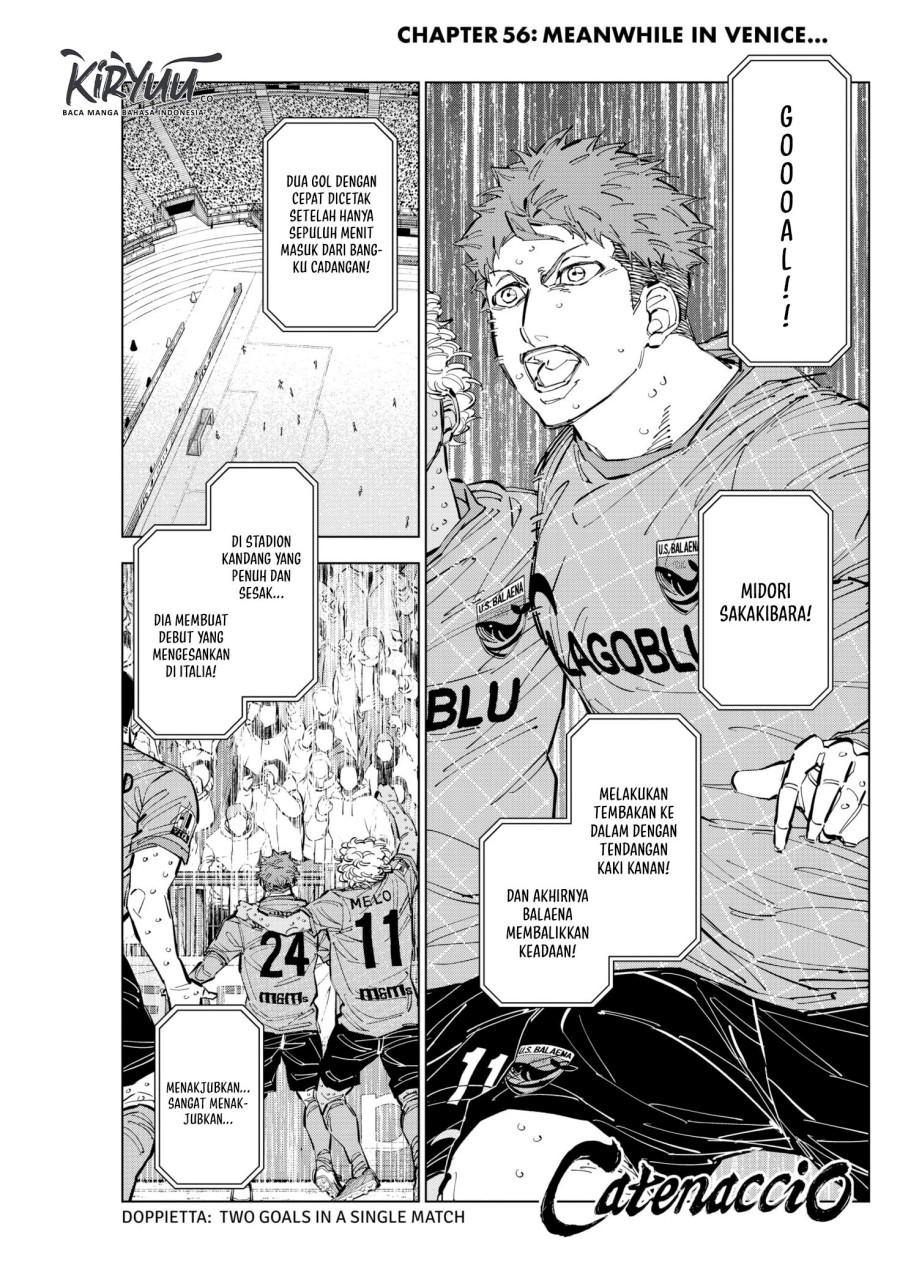 Halaman 2 dari Catenaccio Chapter 56