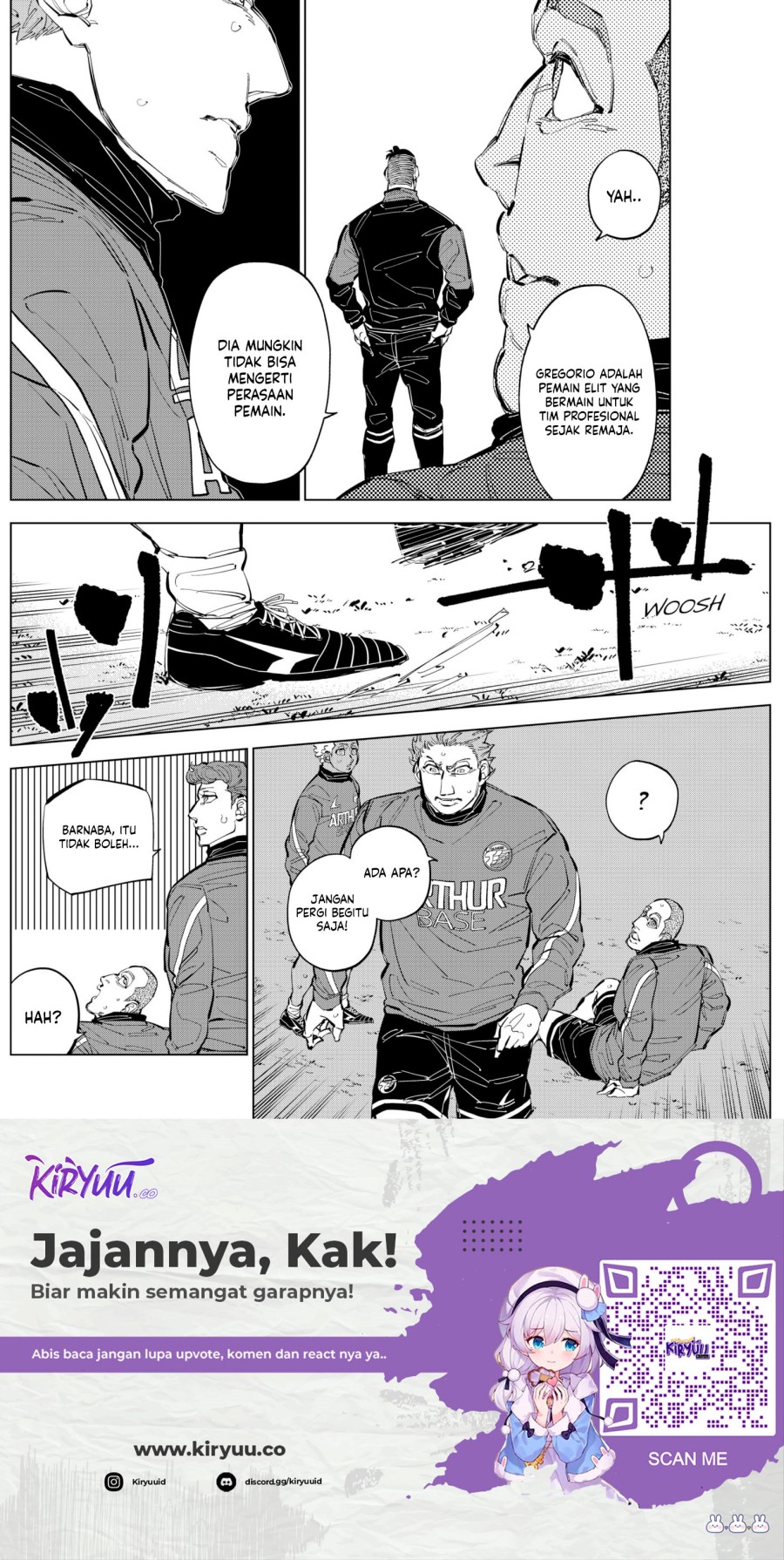 Halaman 11 dari Catenaccio Chapter 57
