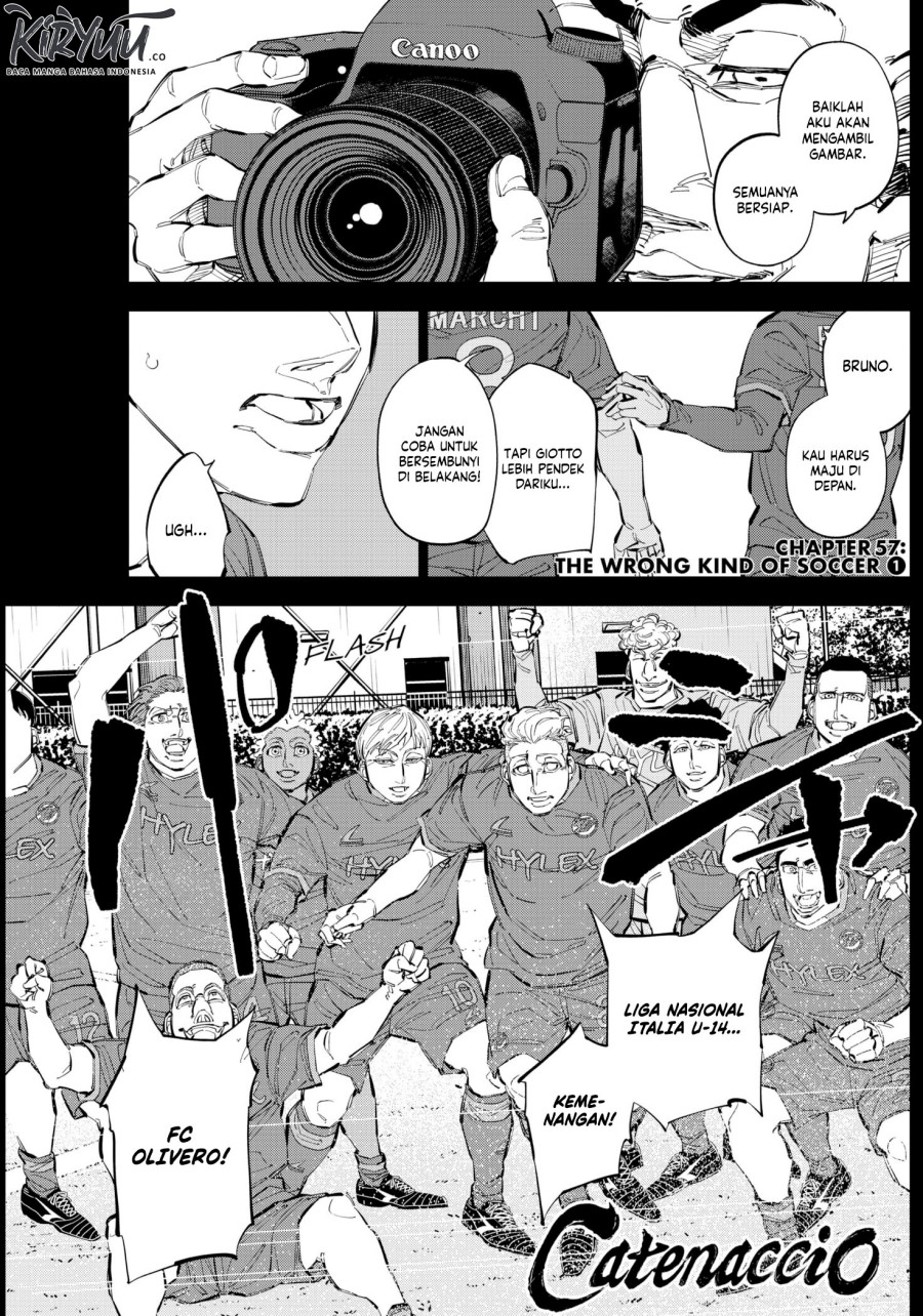 Halaman 2 dari Catenaccio Chapter 57