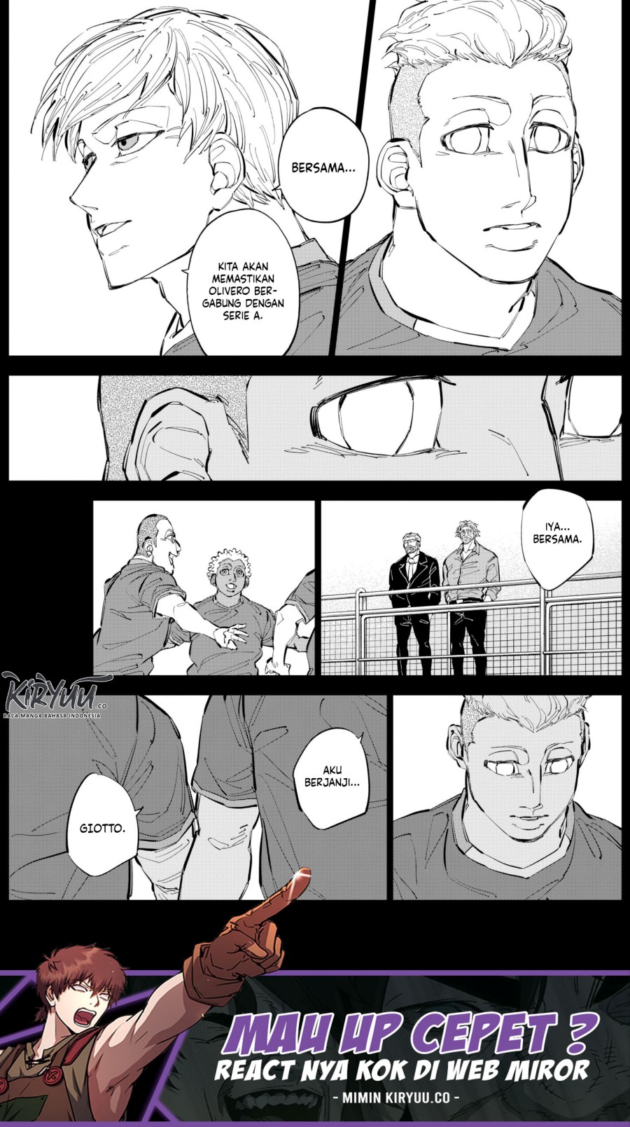 Halaman 6 dari Catenaccio Chapter 57