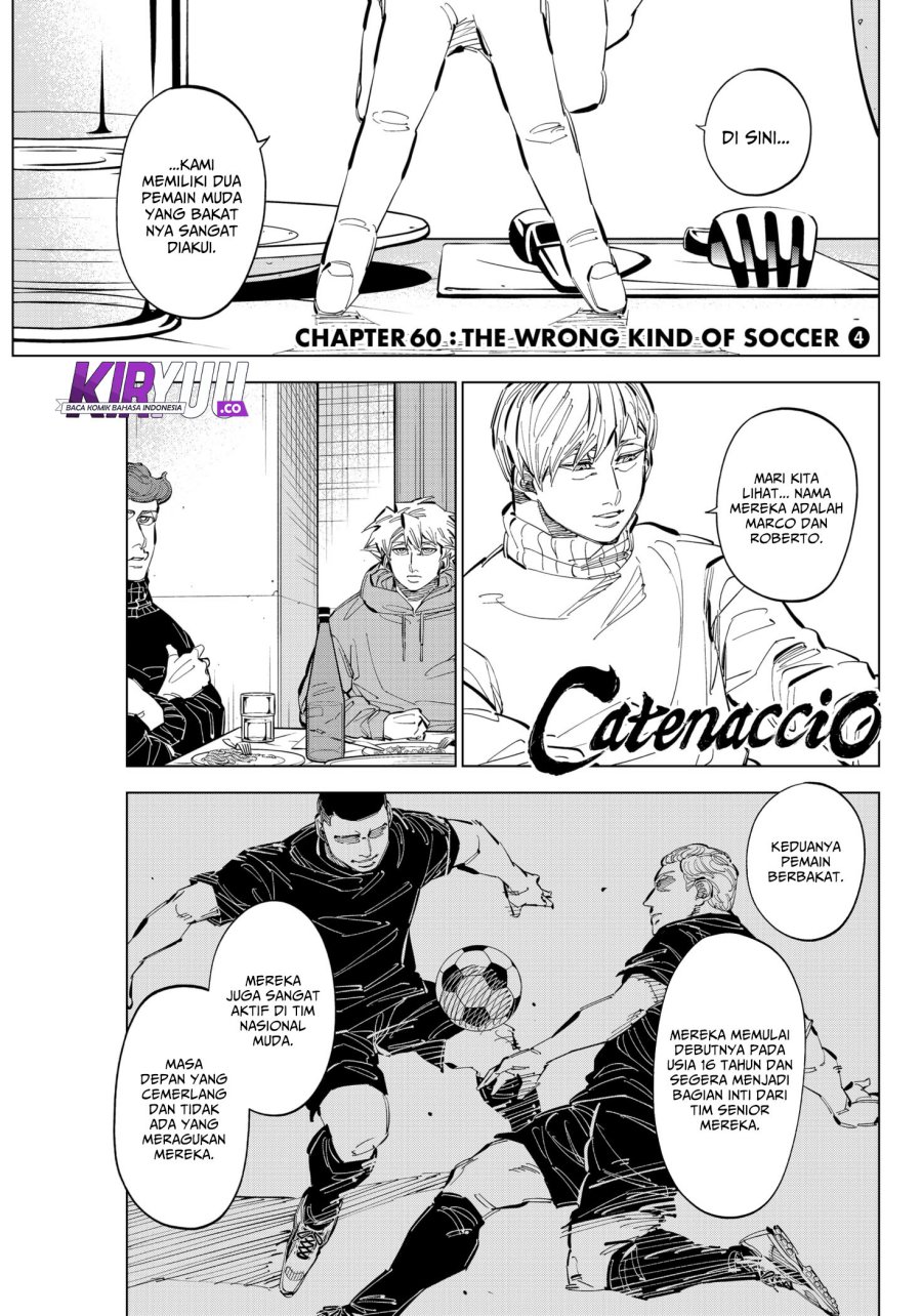 Halaman 2 dari Catenaccio Chapter 60