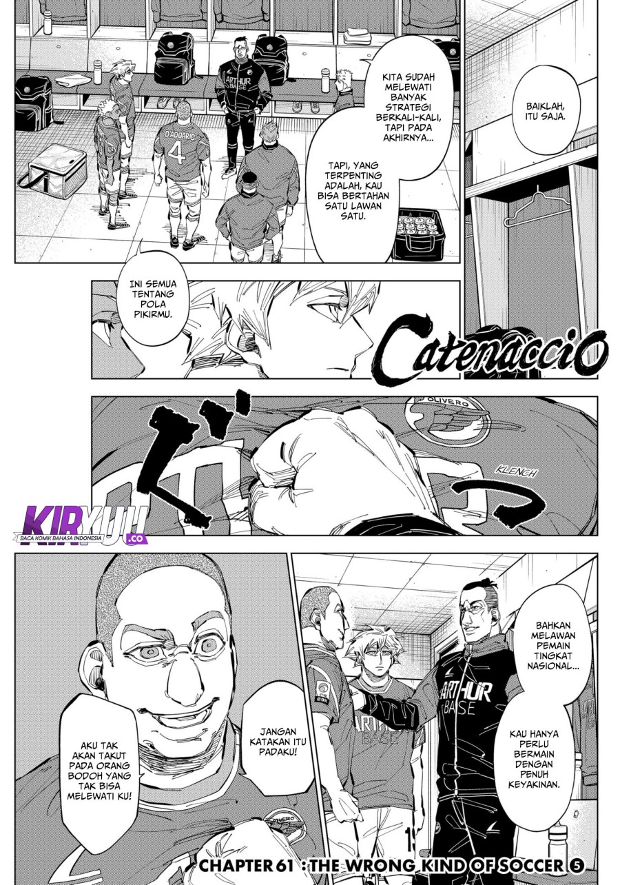 Halaman 2 dari Catenaccio Chapter 61