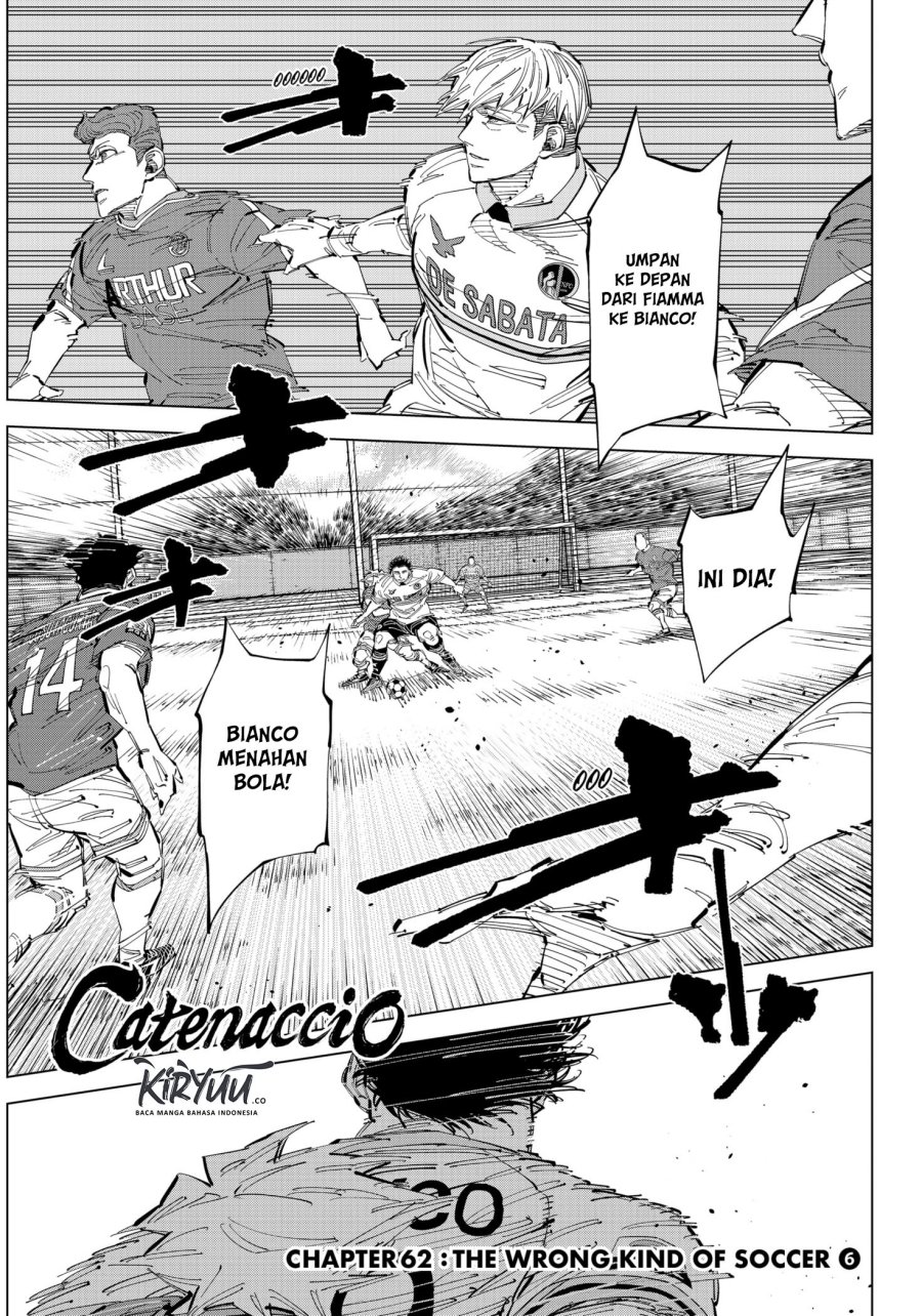 Halaman 2 dari Catenaccio Chapter 62