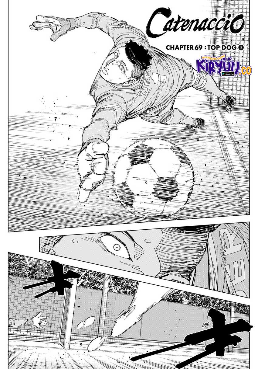 Halaman 2 dari Catenaccio Chapter 69
