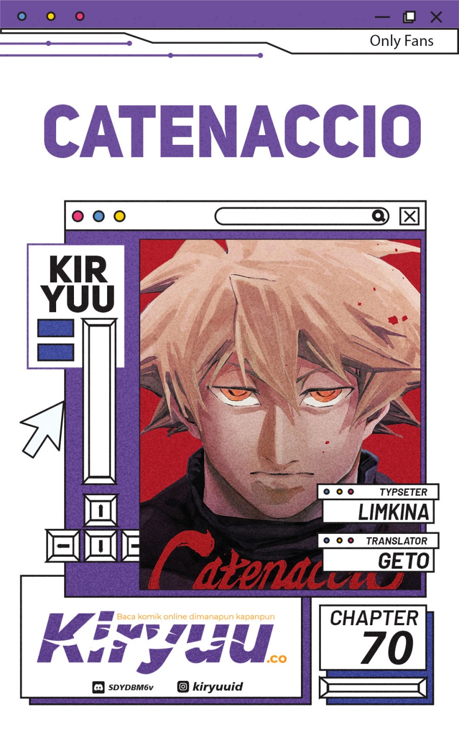 Halaman 1 dari Catenaccio Chapter 70
