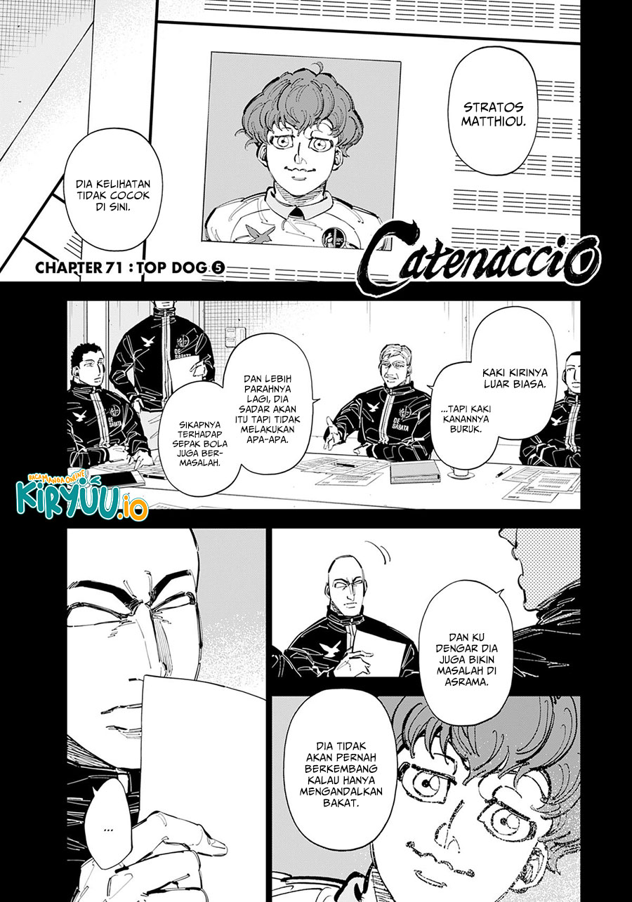 Halaman 2 dari Catenaccio Chapter 71