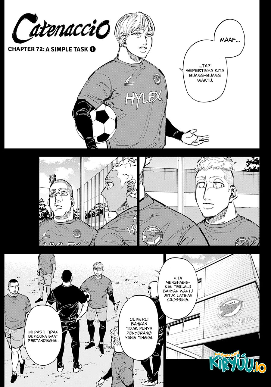 Halaman 2 dari Catenaccio Chapter 72