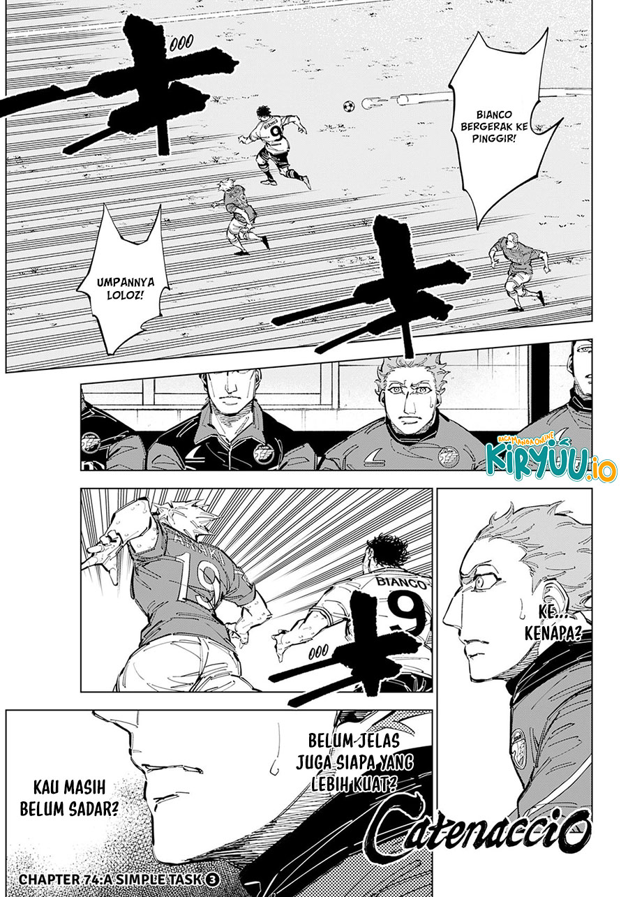 Halaman 2 dari Catenaccio Chapter 74
