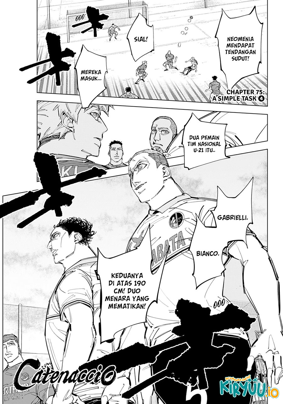 Halaman 2 dari Catenaccio Chapter 75