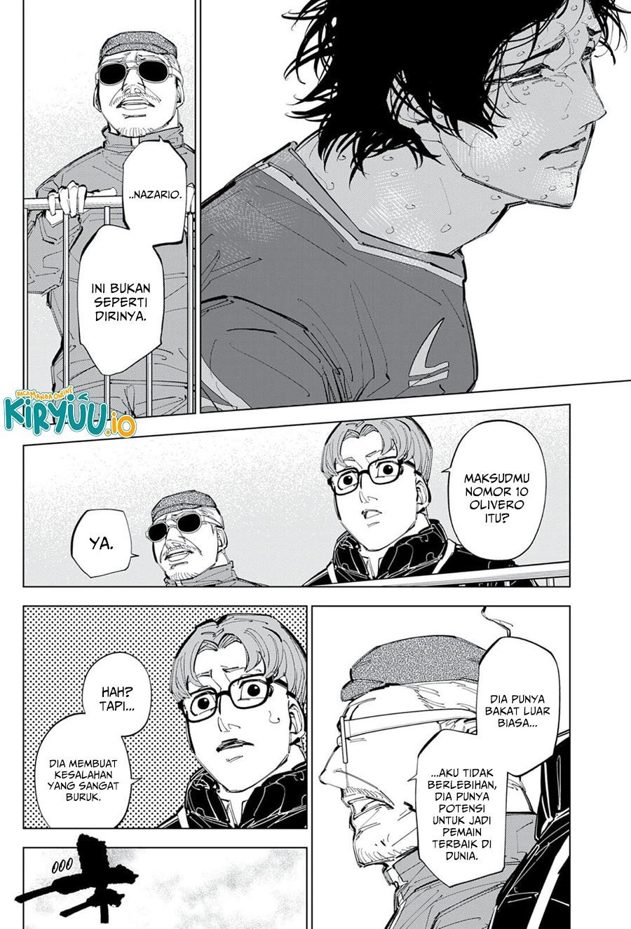 Halaman 11 dari Catenaccio Chapter 78