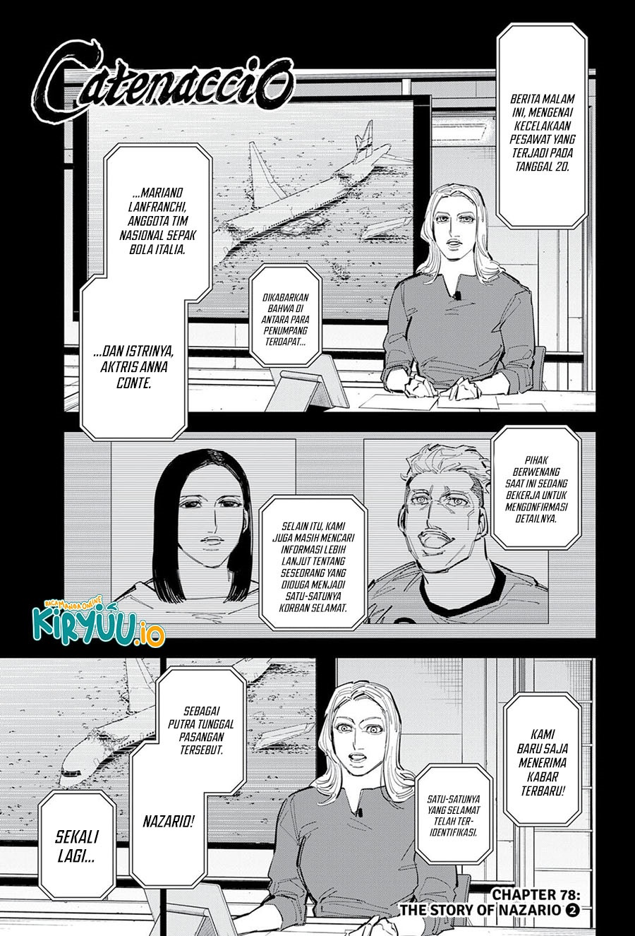 Halaman 2 dari Catenaccio Chapter 78