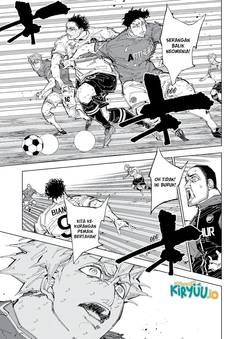 Halaman 6 dari Catenaccio Chapter 78