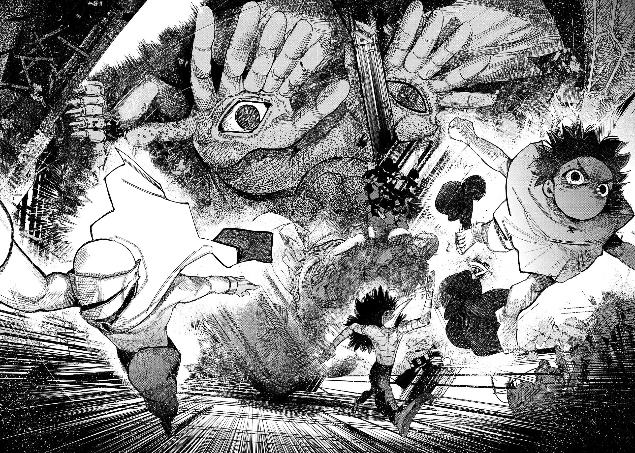 Choujin X chapter 34.1 halaman 4