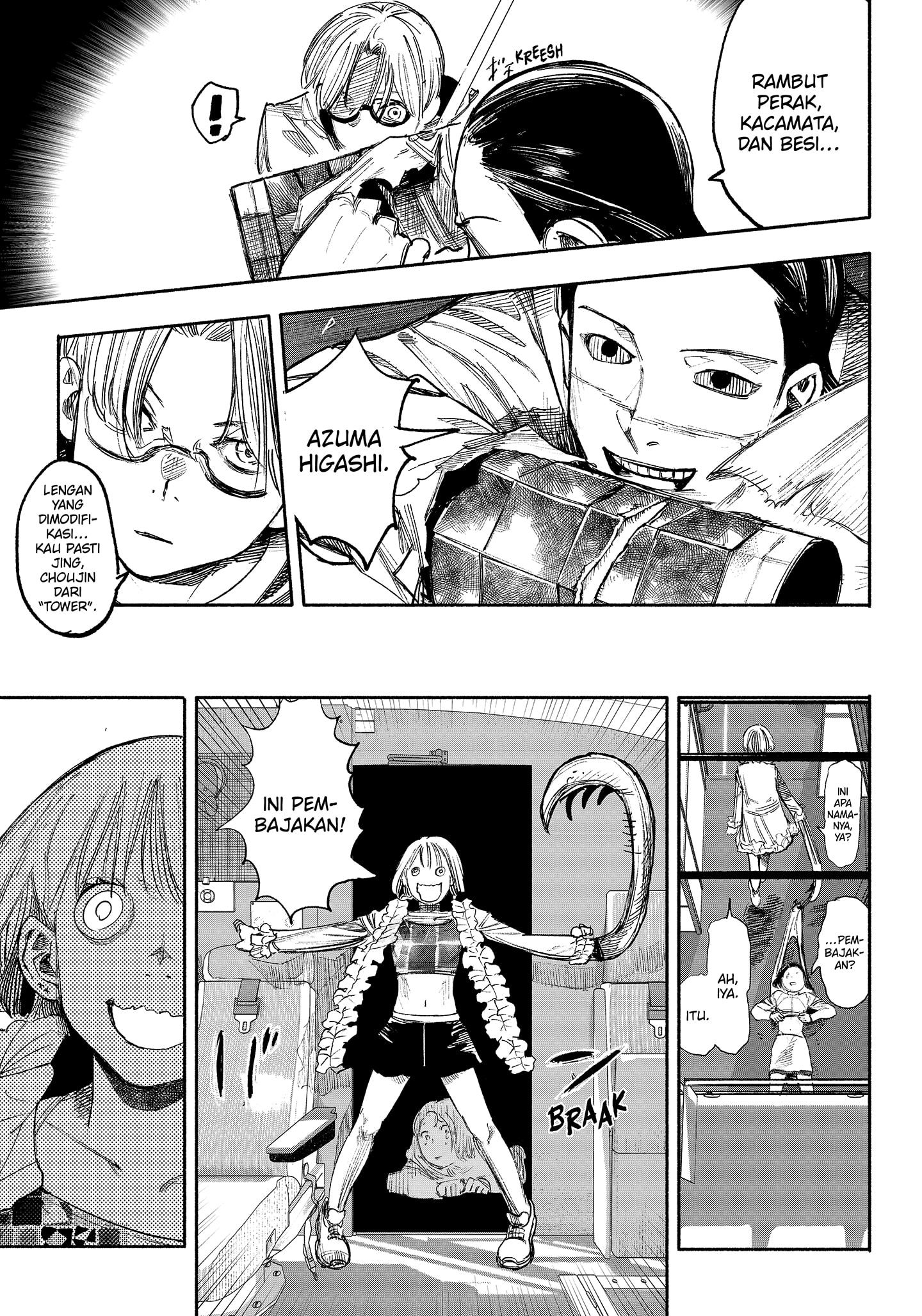 Choujin X chapter 36 halaman 17