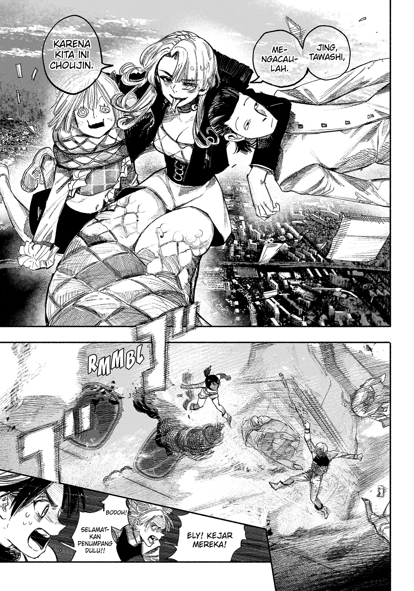 Choujin X chapter 36 halaman 40