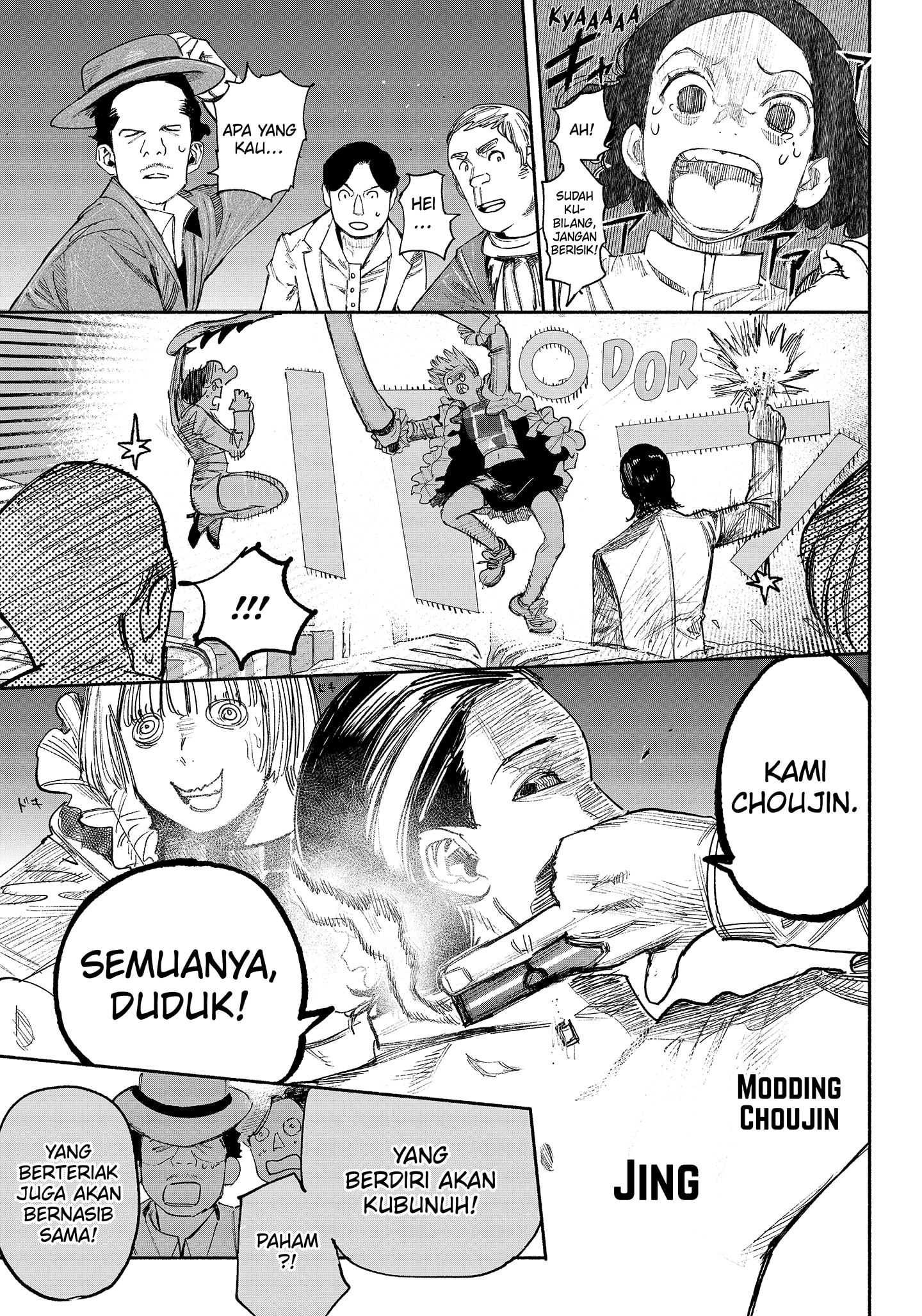 Choujin X chapter 36 halaman 9