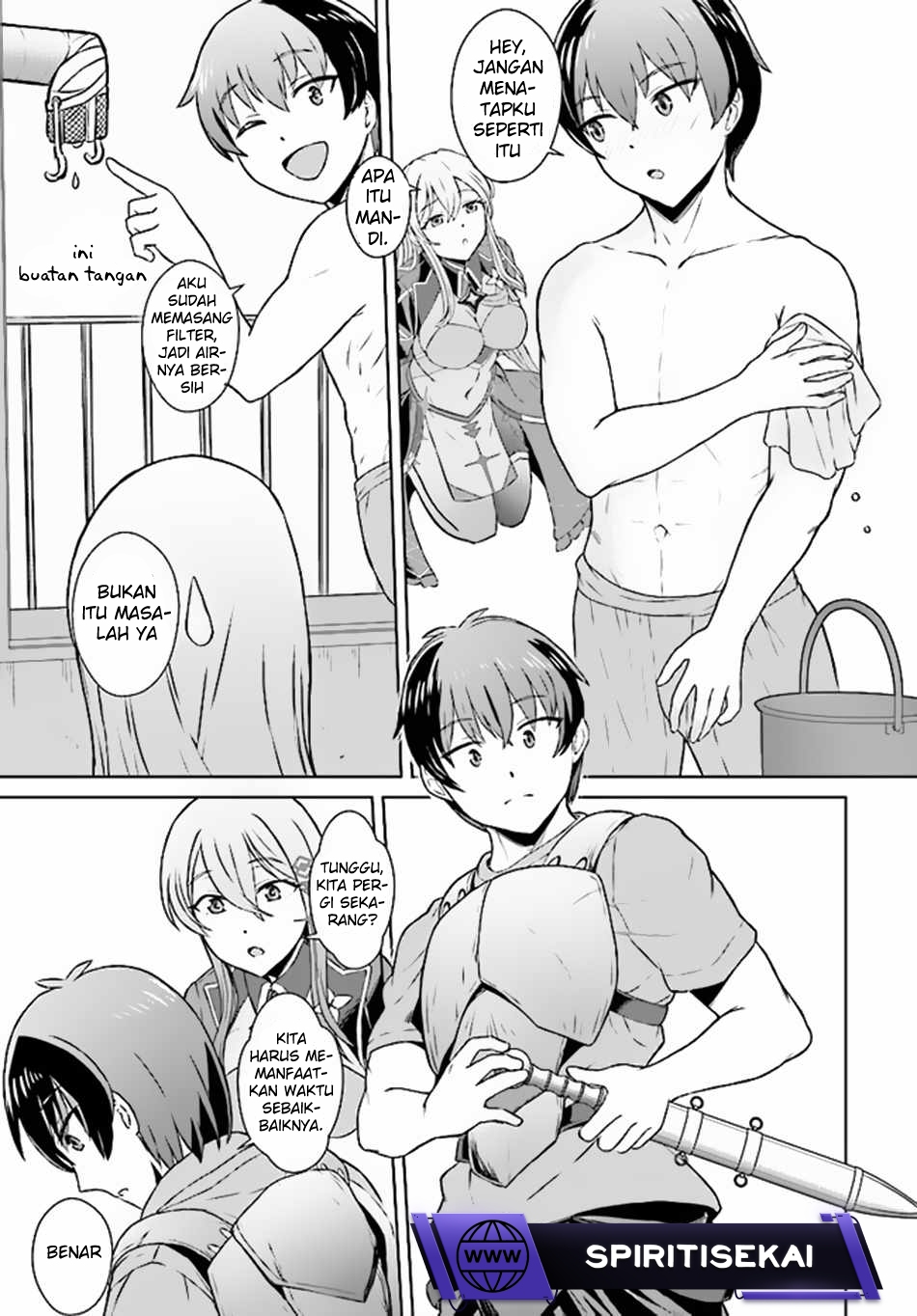Halaman 3 dari Chuusotsu Tansakusha no Nariagari Eiyuutan Chapter 2.1