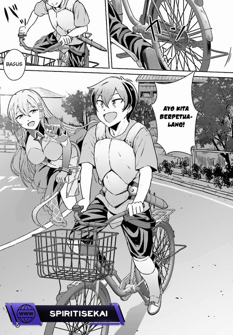 Halaman 4 dari Chuusotsu Tansakusha no Nariagari Eiyuutan Chapter 2.1