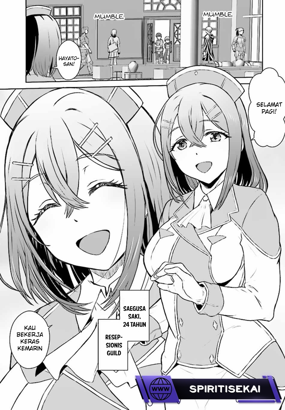 Halaman 7 dari Chuusotsu Tansakusha no Nariagari Eiyuutan Chapter 2.1