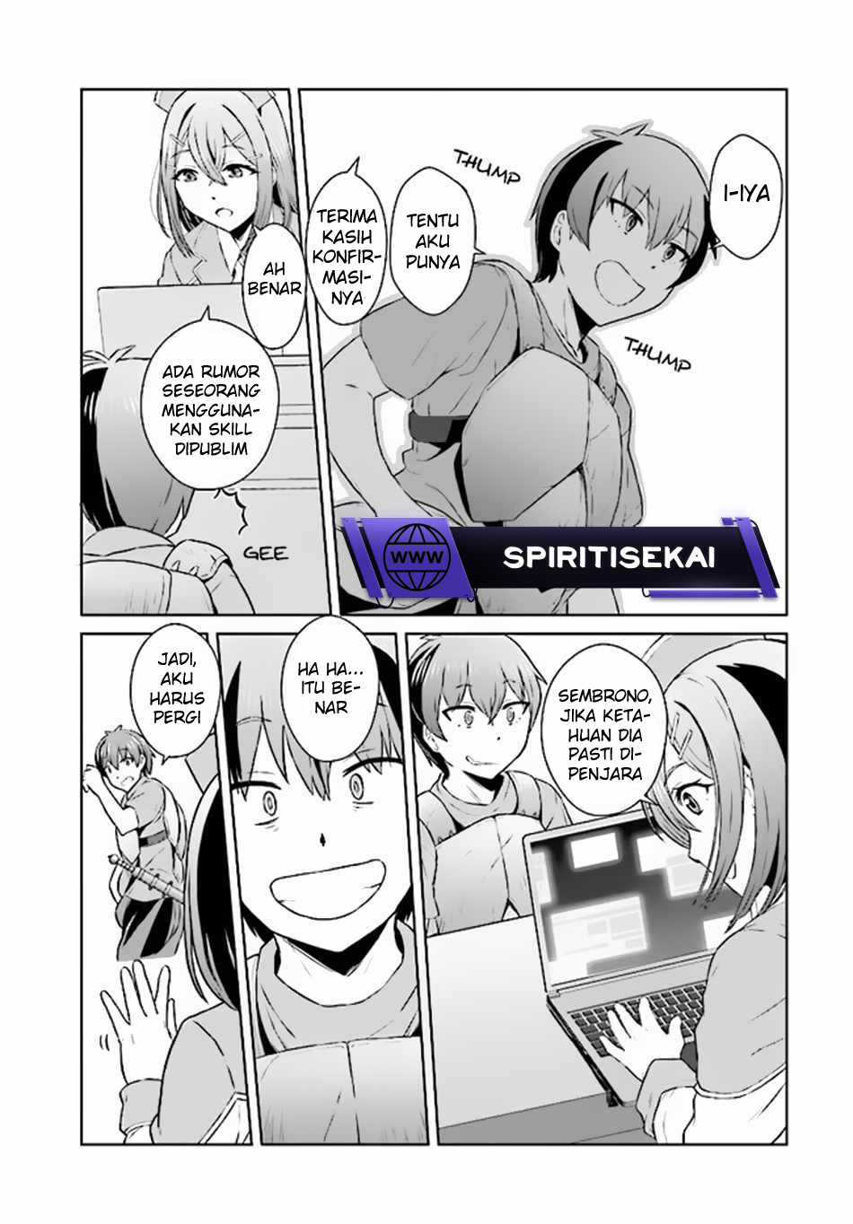 Halaman 9 dari Chuusotsu Tansakusha no Nariagari Eiyuutan Chapter 2.1
