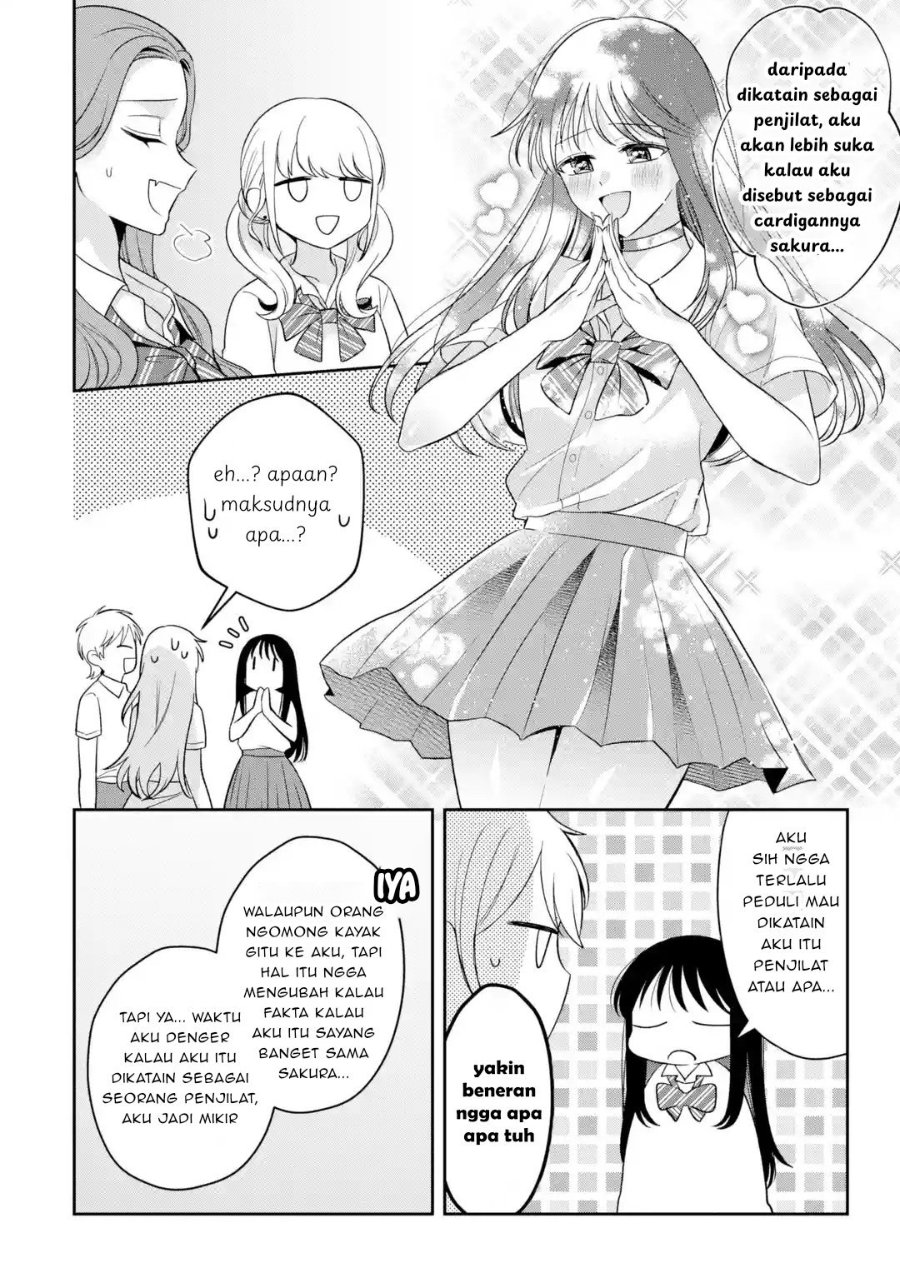 Class de Ichiban Kawaii Gal wo Ezuke Shiteiru Hanashi chapter 12.1 halaman 10