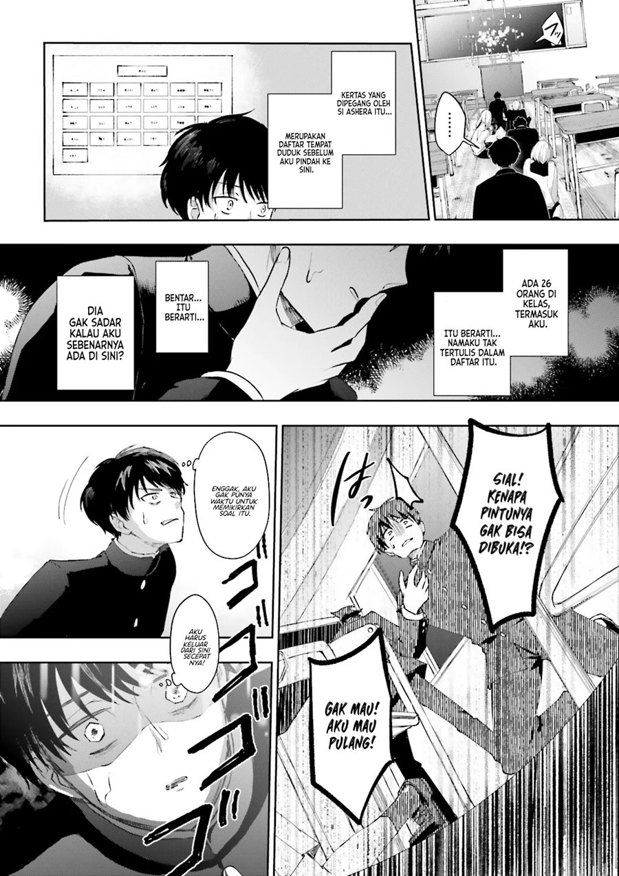 Halaman 21 dari Classmate wa Isekai de Yuusha ni Natta kedo, Ore dake Gendai Nihon ni Okizari ni Narimashita Chapter 1