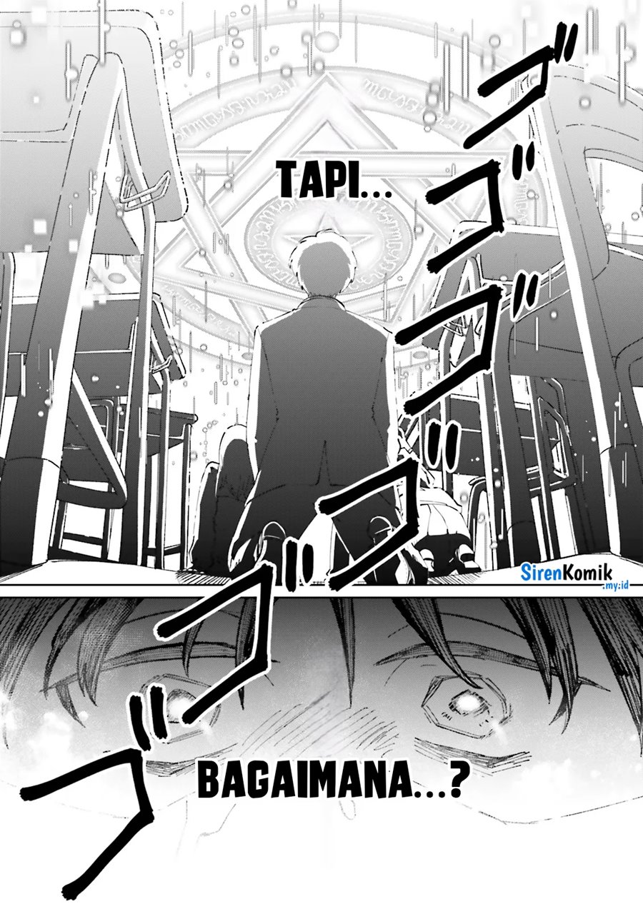 Halaman 22 dari Classmate wa Isekai de Yuusha ni Natta kedo, Ore dake Gendai Nihon ni Okizari ni Narimashita Chapter 1