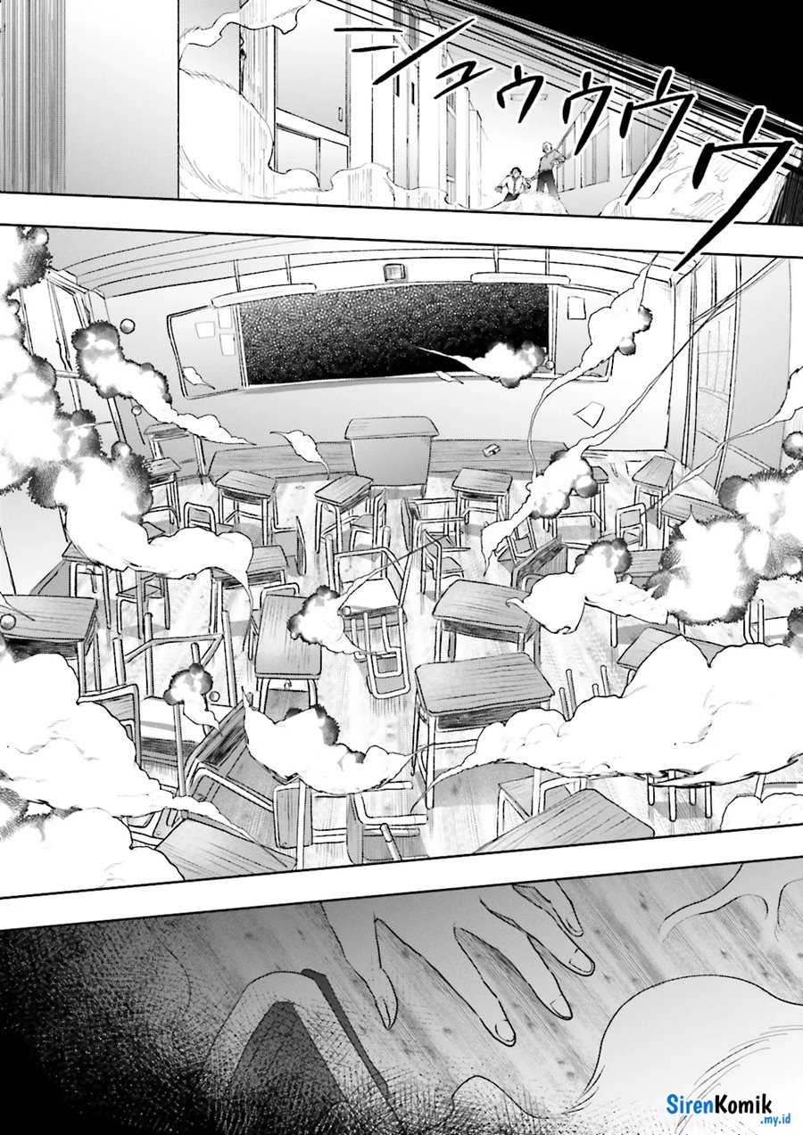 Halaman 24 dari Classmate wa Isekai de Yuusha ni Natta kedo, Ore dake Gendai Nihon ni Okizari ni Narimashita Chapter 1