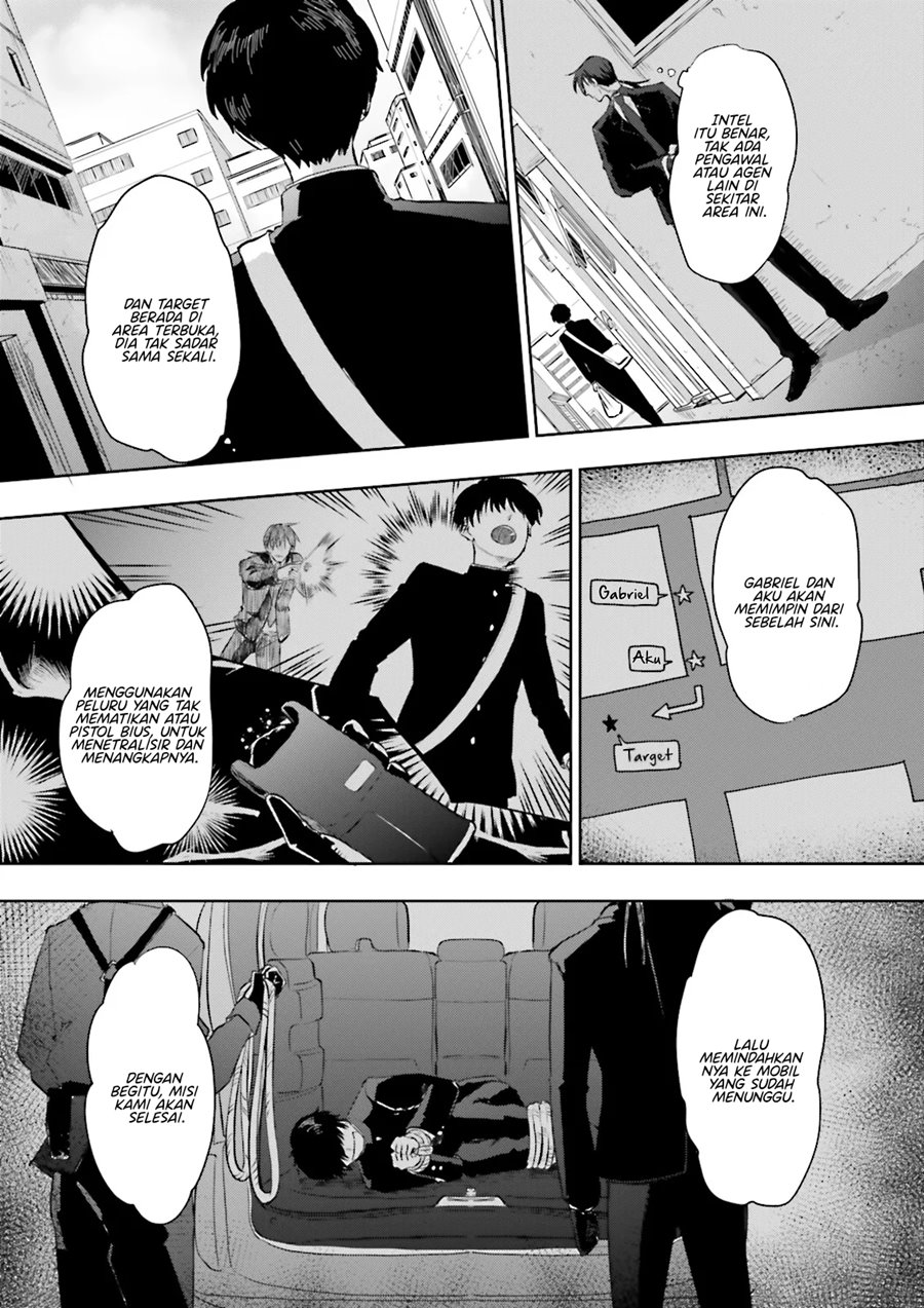 Halaman 5 dari Classmate wa Isekai de Yuusha ni Natta kedo, Ore dake Gendai Nihon ni Okizari ni Narimashita Chapter 1
