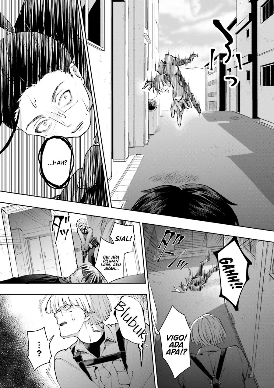 Halaman 7 dari Classmate wa Isekai de Yuusha ni Natta kedo, Ore dake Gendai Nihon ni Okizari ni Narimashita Chapter 1