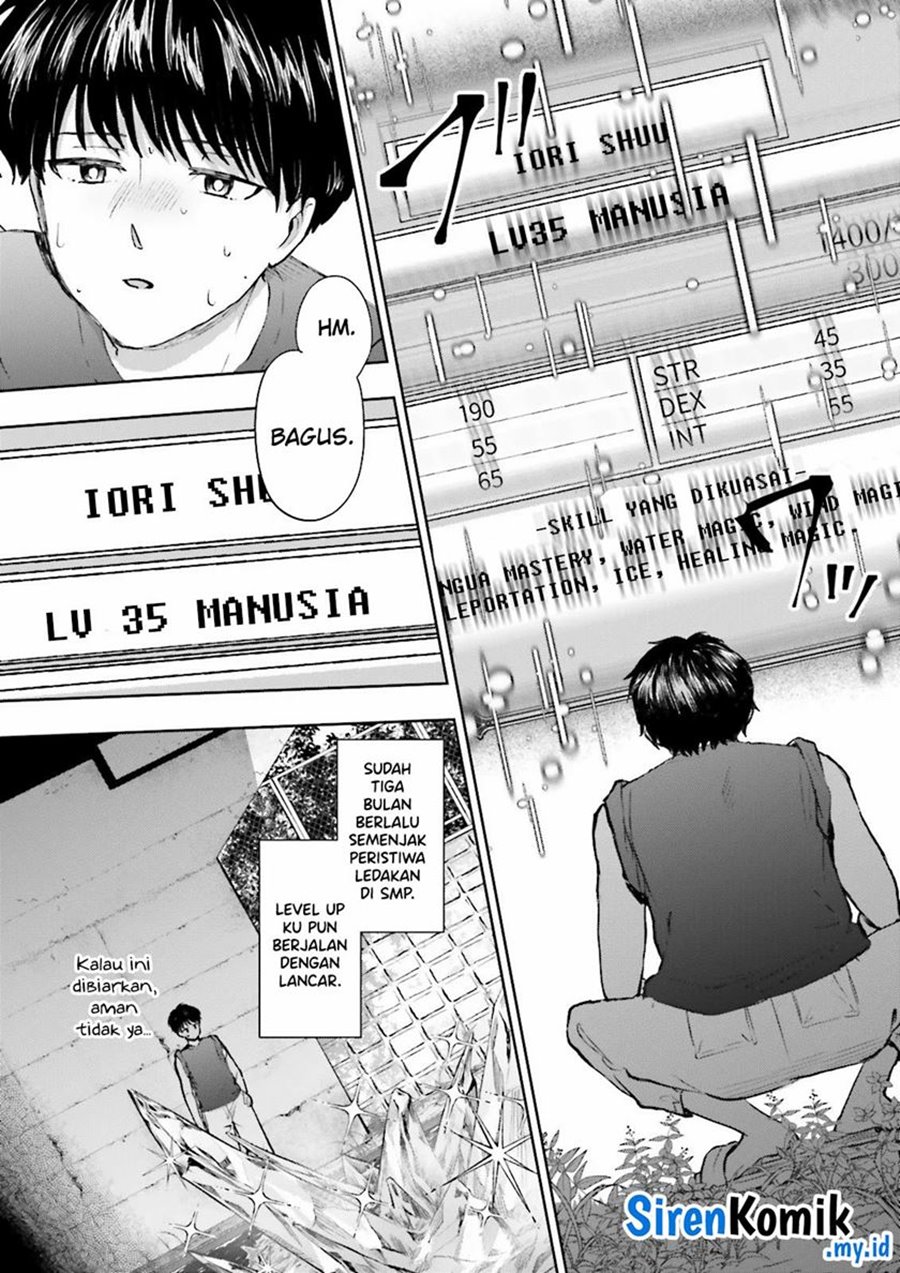 Halaman 10 dari Classmate wa Isekai de Yuusha ni Natta kedo, Ore dake Gendai Nihon ni Okizari ni Narimashita Chapter 3