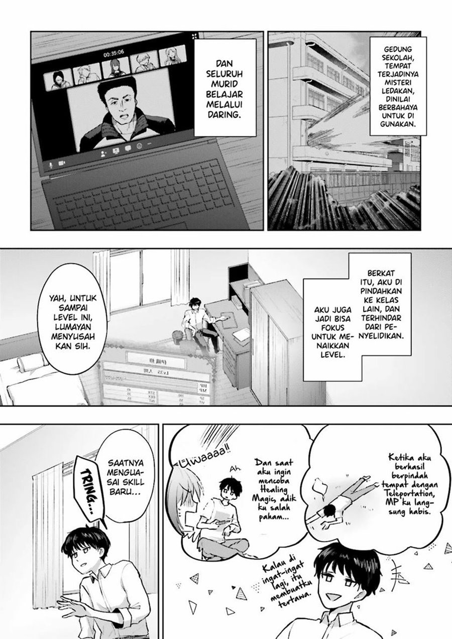 Halaman 11 dari Classmate wa Isekai de Yuusha ni Natta kedo, Ore dake Gendai Nihon ni Okizari ni Narimashita Chapter 3