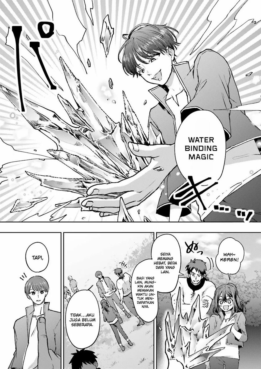 Halaman 7 dari Classmate wa Isekai de Yuusha ni Natta kedo, Ore dake Gendai Nihon ni Okizari ni Narimashita Chapter 3