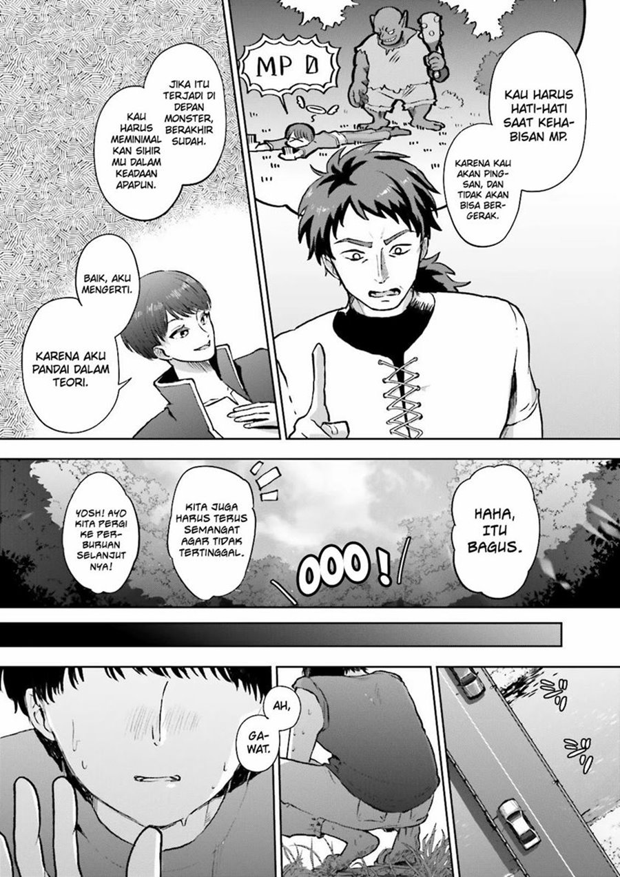 Halaman 8 dari Classmate wa Isekai de Yuusha ni Natta kedo, Ore dake Gendai Nihon ni Okizari ni Narimashita Chapter 3