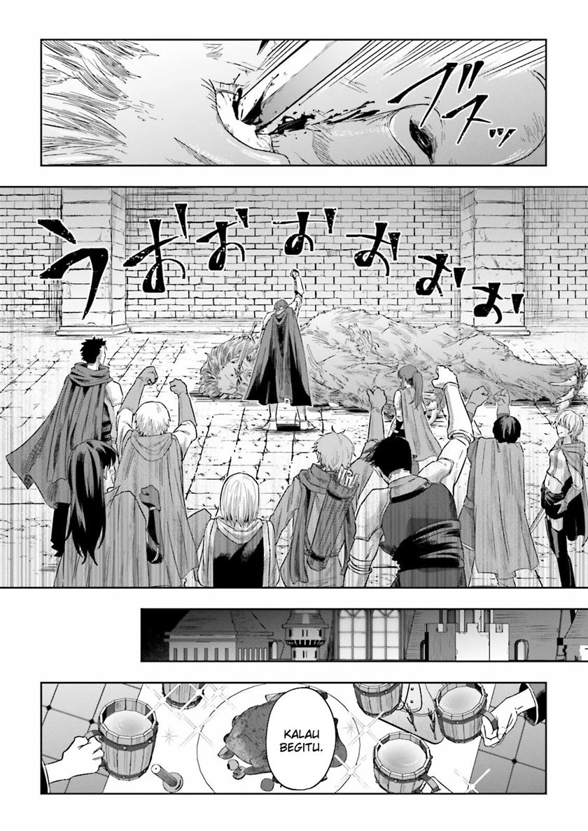 Halaman 12 dari Classmate wa Isekai de Yuusha ni Natta kedo, Ore dake Gendai Nihon ni Okizari ni Narimashita Chapter 6