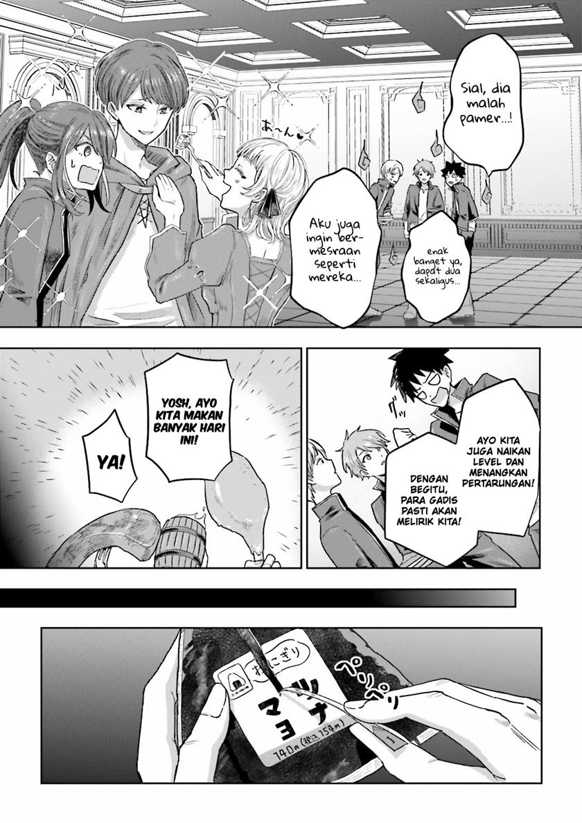Halaman 16 dari Classmate wa Isekai de Yuusha ni Natta kedo, Ore dake Gendai Nihon ni Okizari ni Narimashita Chapter 6