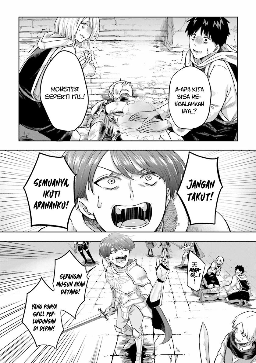 Halaman 7 dari Classmate wa Isekai de Yuusha ni Natta kedo, Ore dake Gendai Nihon ni Okizari ni Narimashita Chapter 6