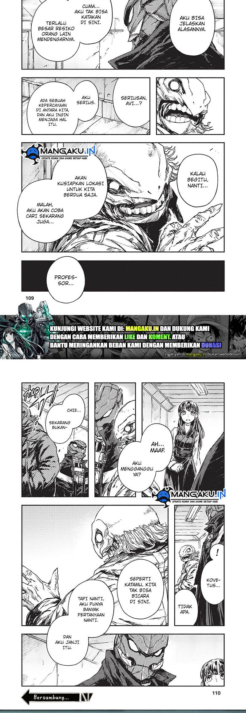 Halaman 10 dari COLOR/LESS Chapter 32
