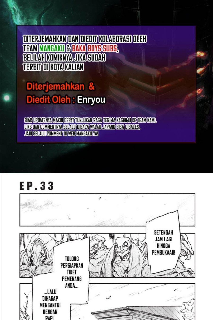 Halaman 1 dari COLOR/LESS Chapter 33