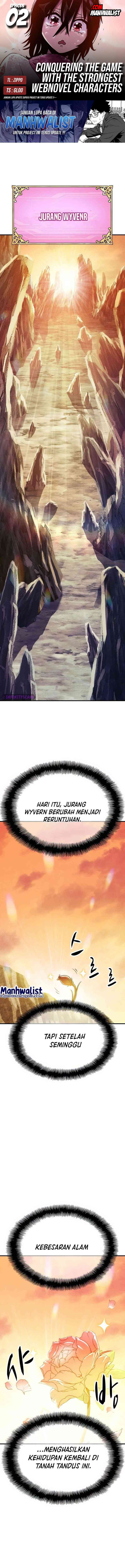 Halaman 1 dari Conquer the Game With the Best Web Novels Chapter 2